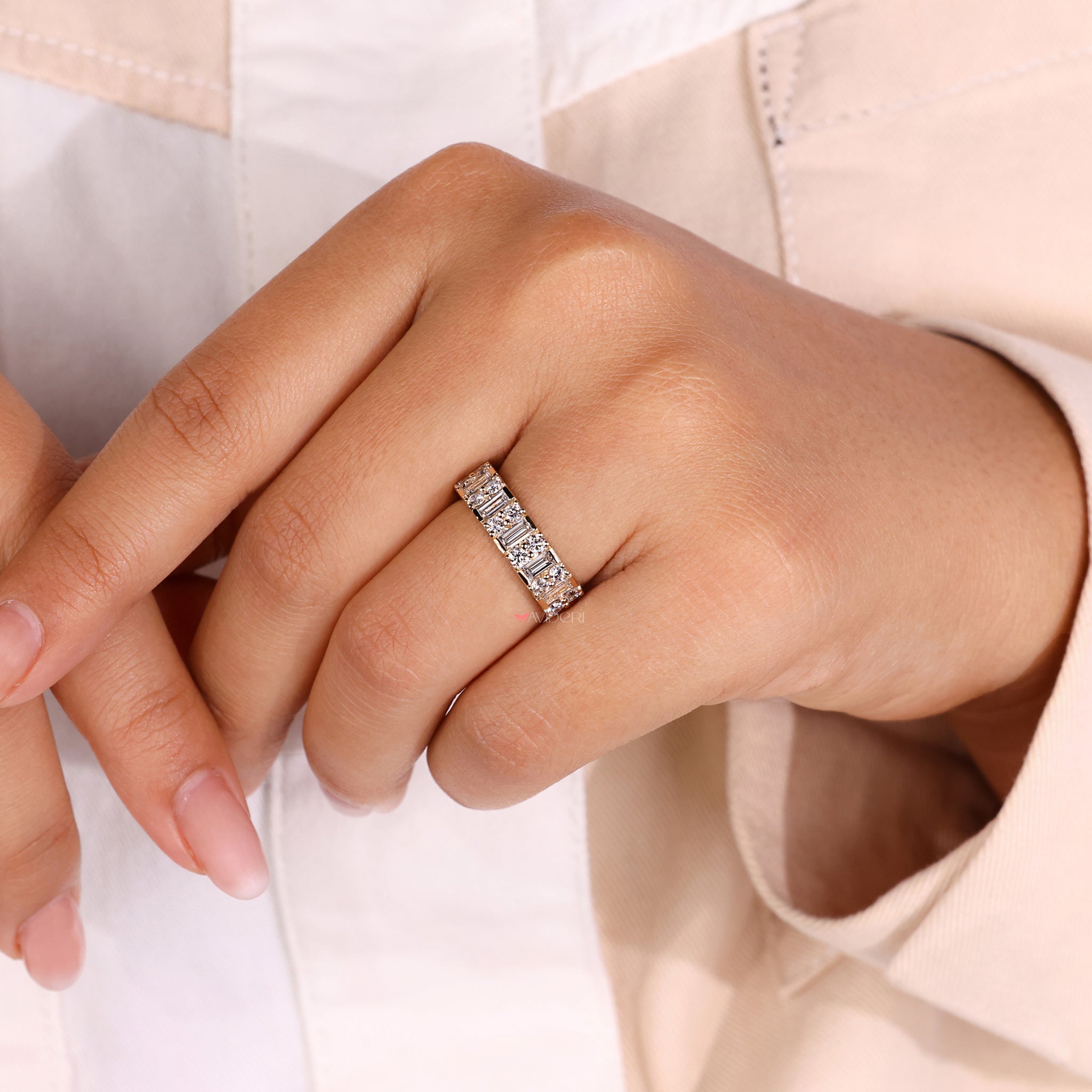 Unisex ring designed for a sophisticated look.