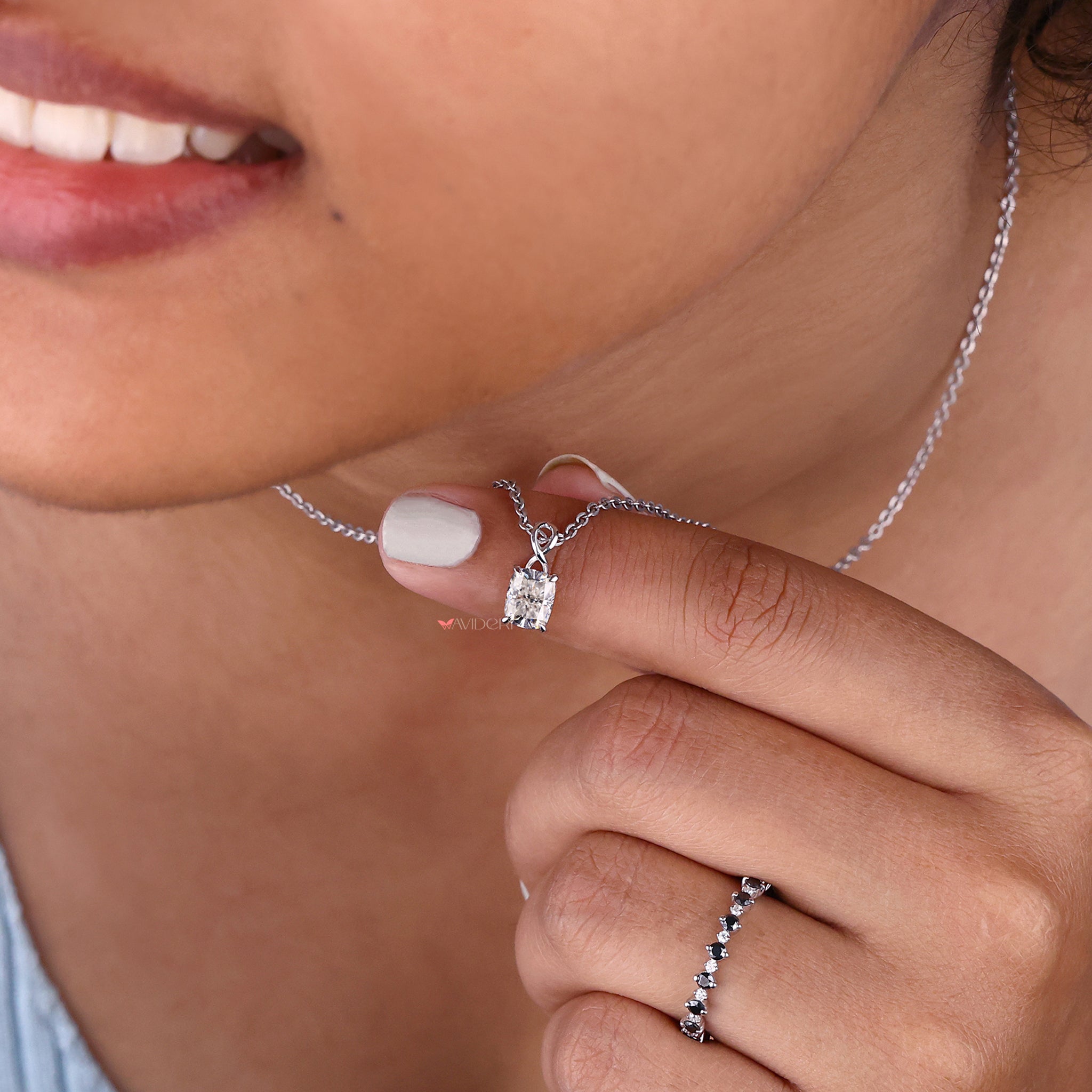 Minimalist pendant with a sleek, modern design, perfect for a subtle and stylish look.