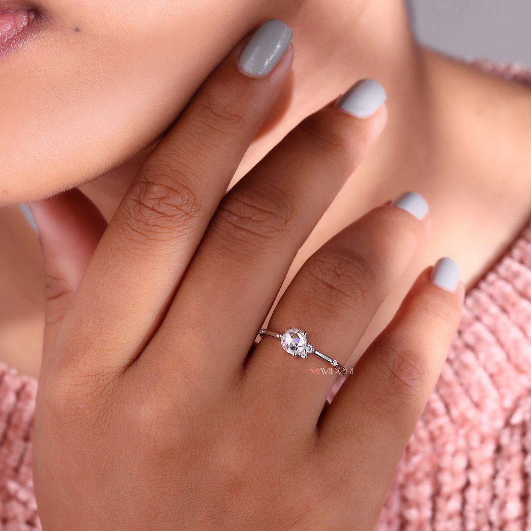 3 prong ring settings for a secure and elegant fit.