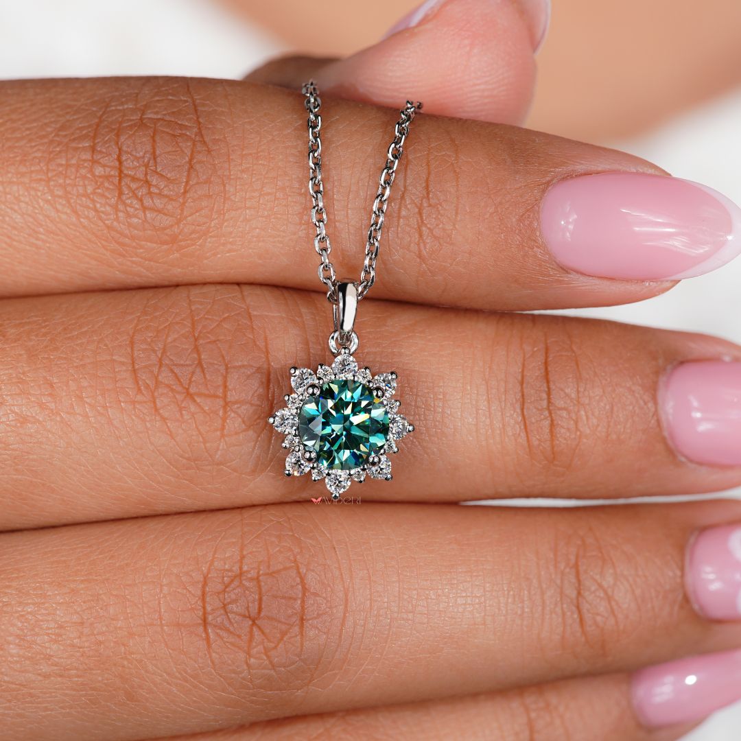 Unique handmade jewelry featuring intricate pendant design.