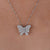 Butterfly pendant with delicate handcrafted details
 Butterfly pendant with delicate handcrafted details