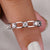 Full eternity wedding band features continuous sparkle with stones set all around the band.
 Full eternity wedding band features continuous sparkle with stones set all around the band.