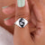 Oval rose cut ring, rose cut ring, handmade ring
 Oval rose cut ring, rose cut ring, handmade ring