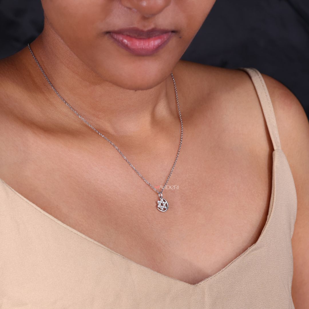 Handmade jewelry inspired by night sky motifs