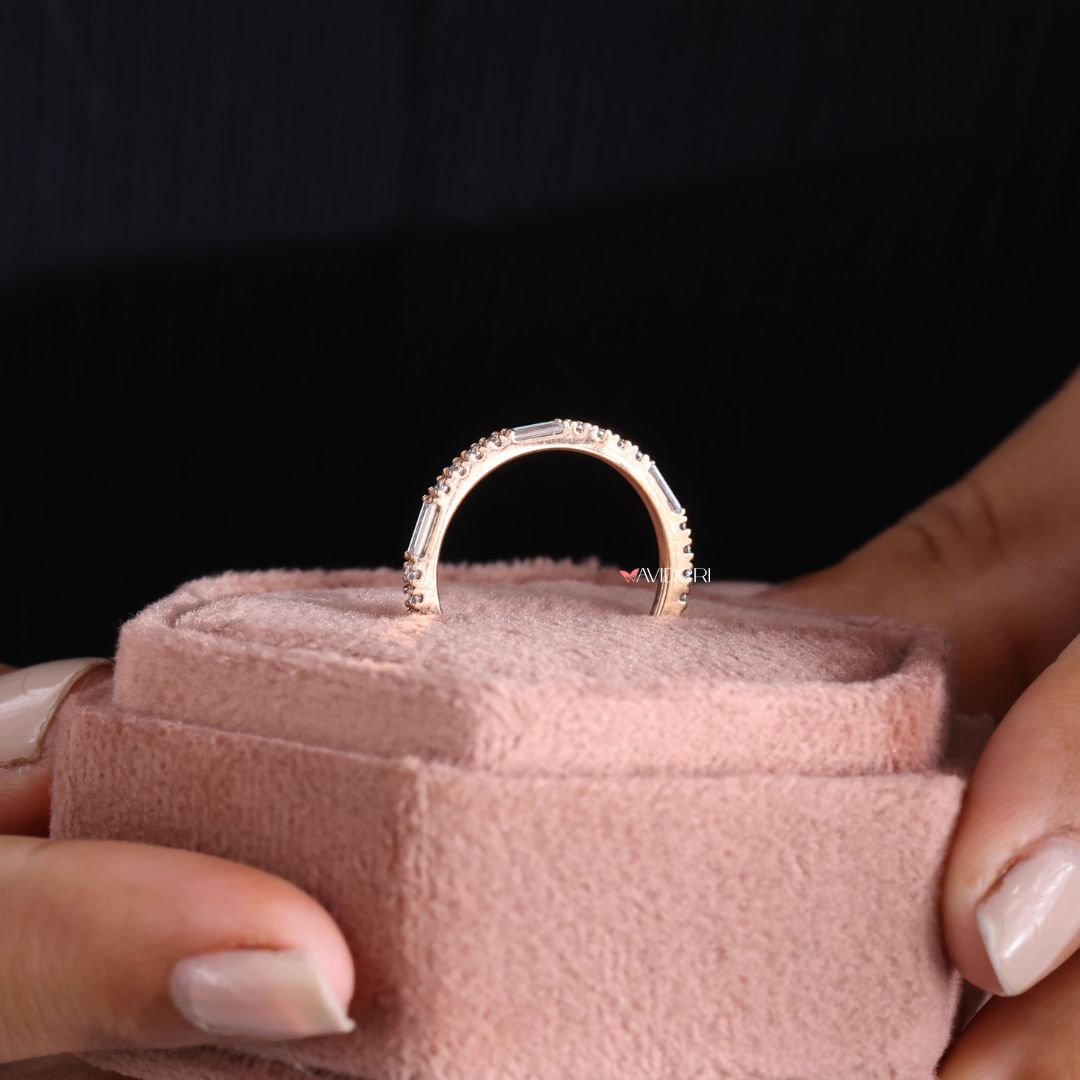 Handmade band delivers artisan quality with durable everyday comfort.