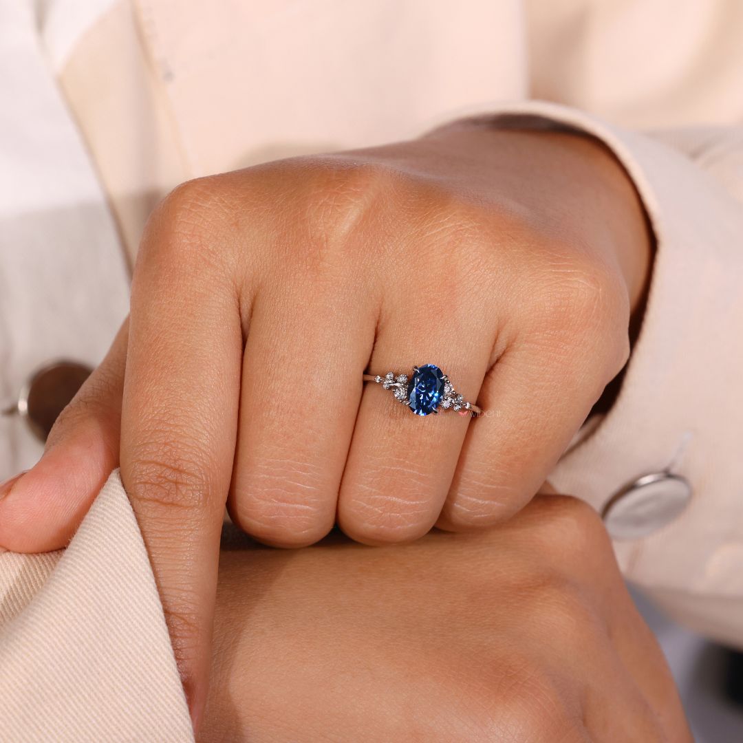 Blue Diamond Ring – A mesmerizing blue diamond ring for every moment.