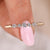 5 stone wedding band with shared prong wedding band. 5 stone wedding band with shared prong wedding band.