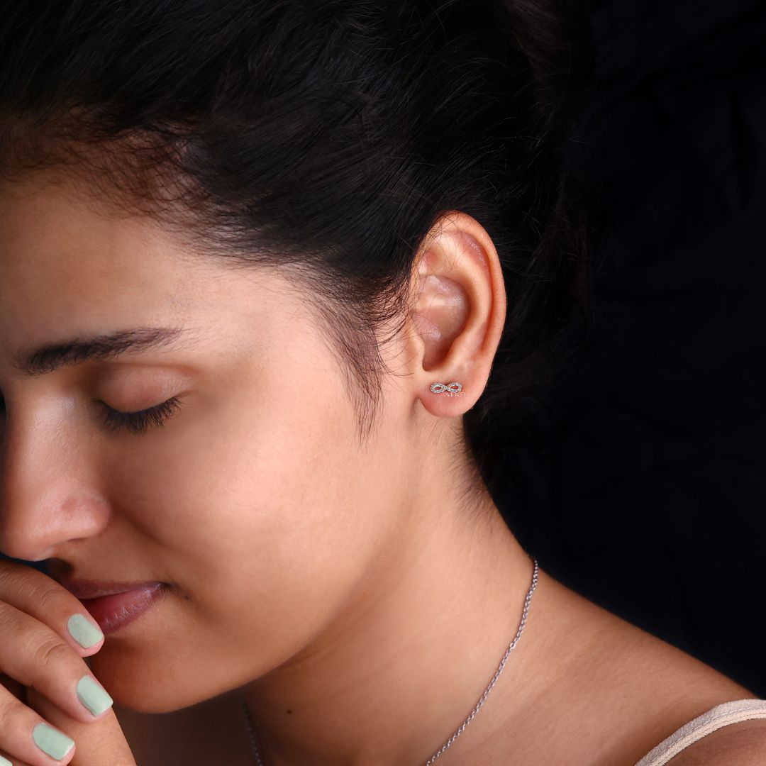 Round Cut Earrings, simple yet stunning with a classic round cut design.