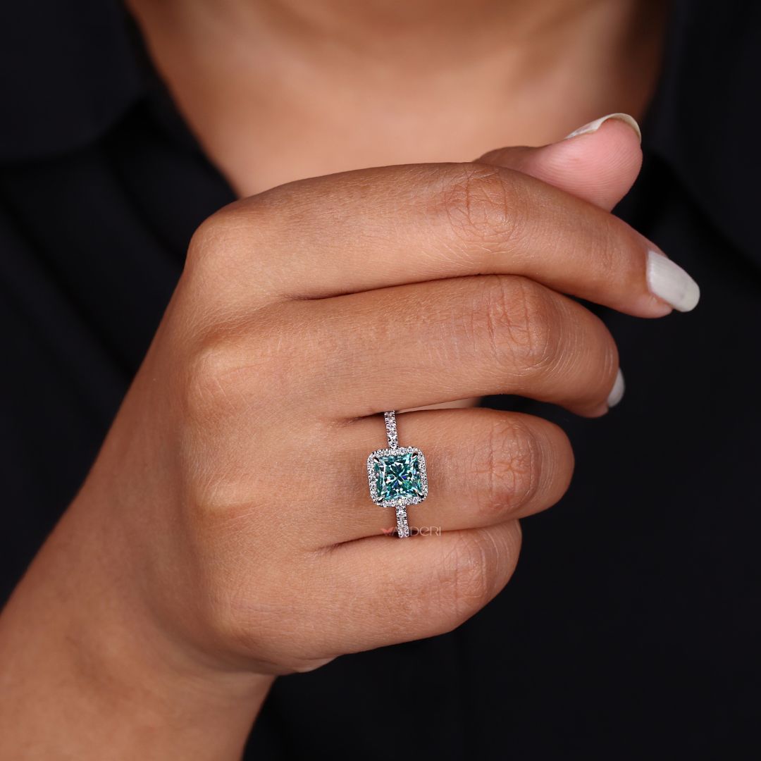 White gold engagement ring, avideri ring, avideri engagement ring