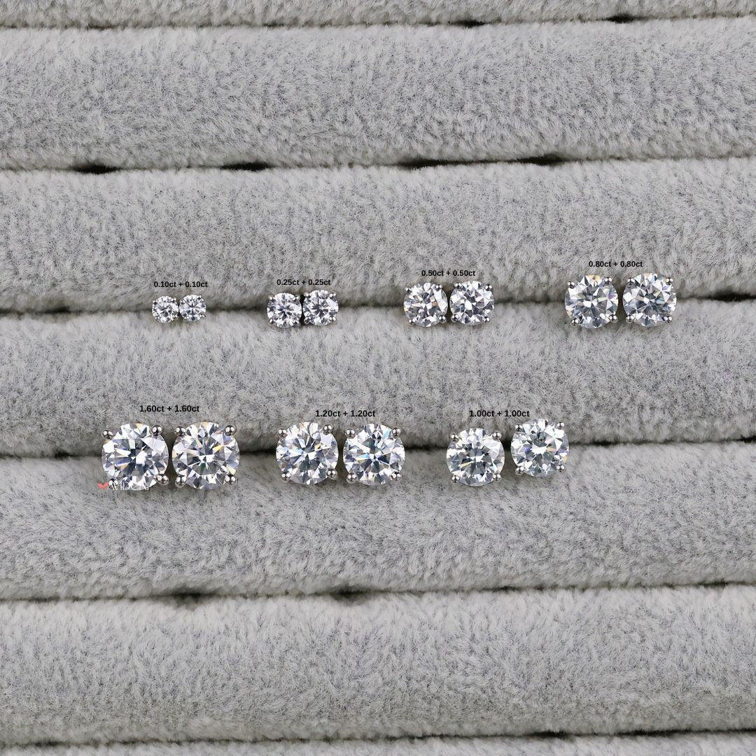 These handmade earrings show fine craftsmanship and care.