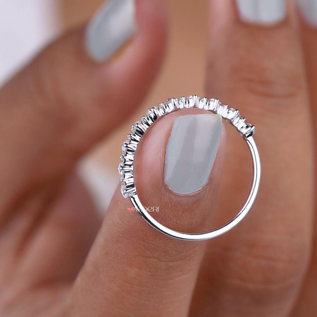 Custom wedding ring reflects your unique style through thoughtful handcrafted detail.