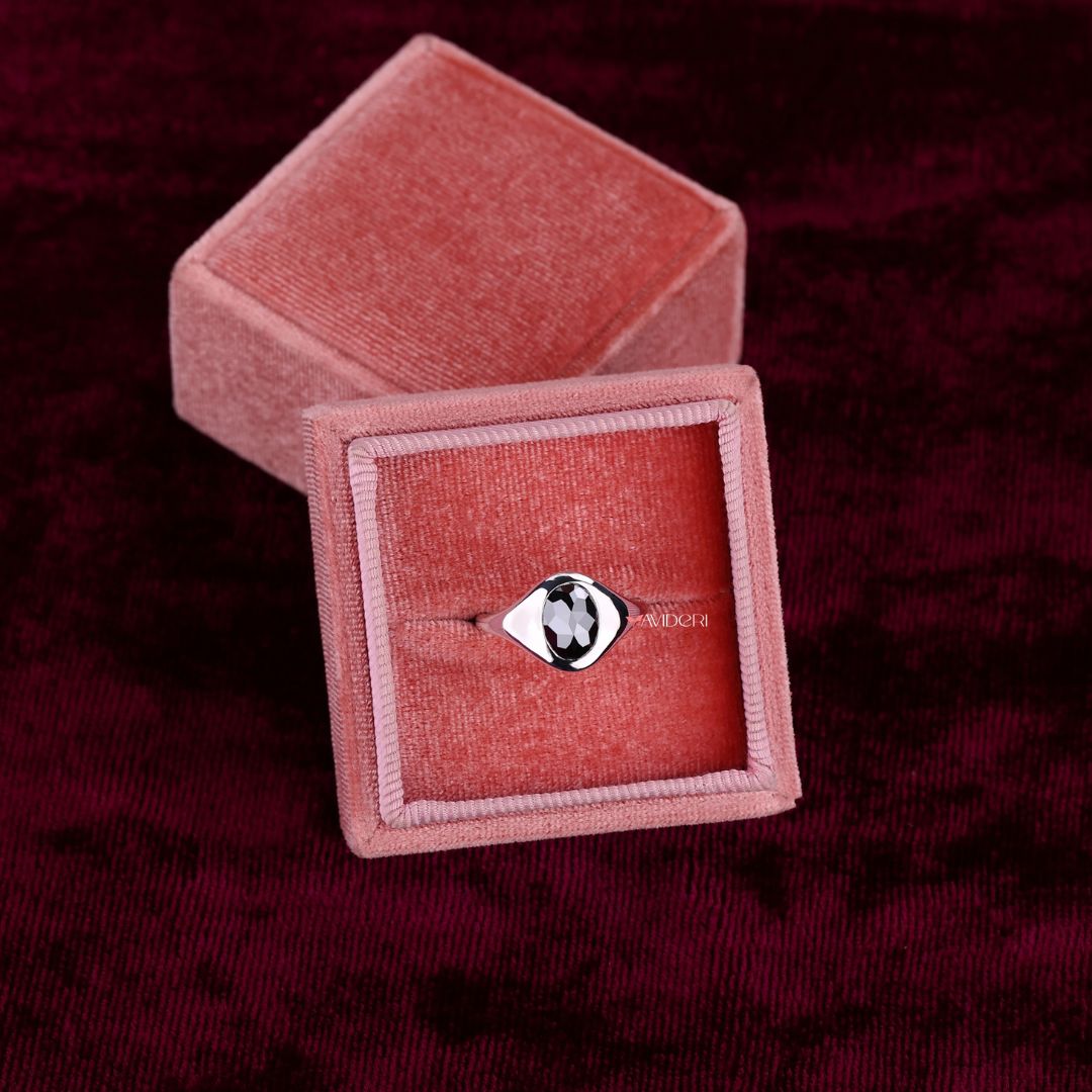 Moissanite gold ring, moissanite wedding ring, avideri ring