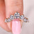 7 stone wedding band sparkles with seven diamonds. 7 stone wedding band sparkles with seven diamonds.