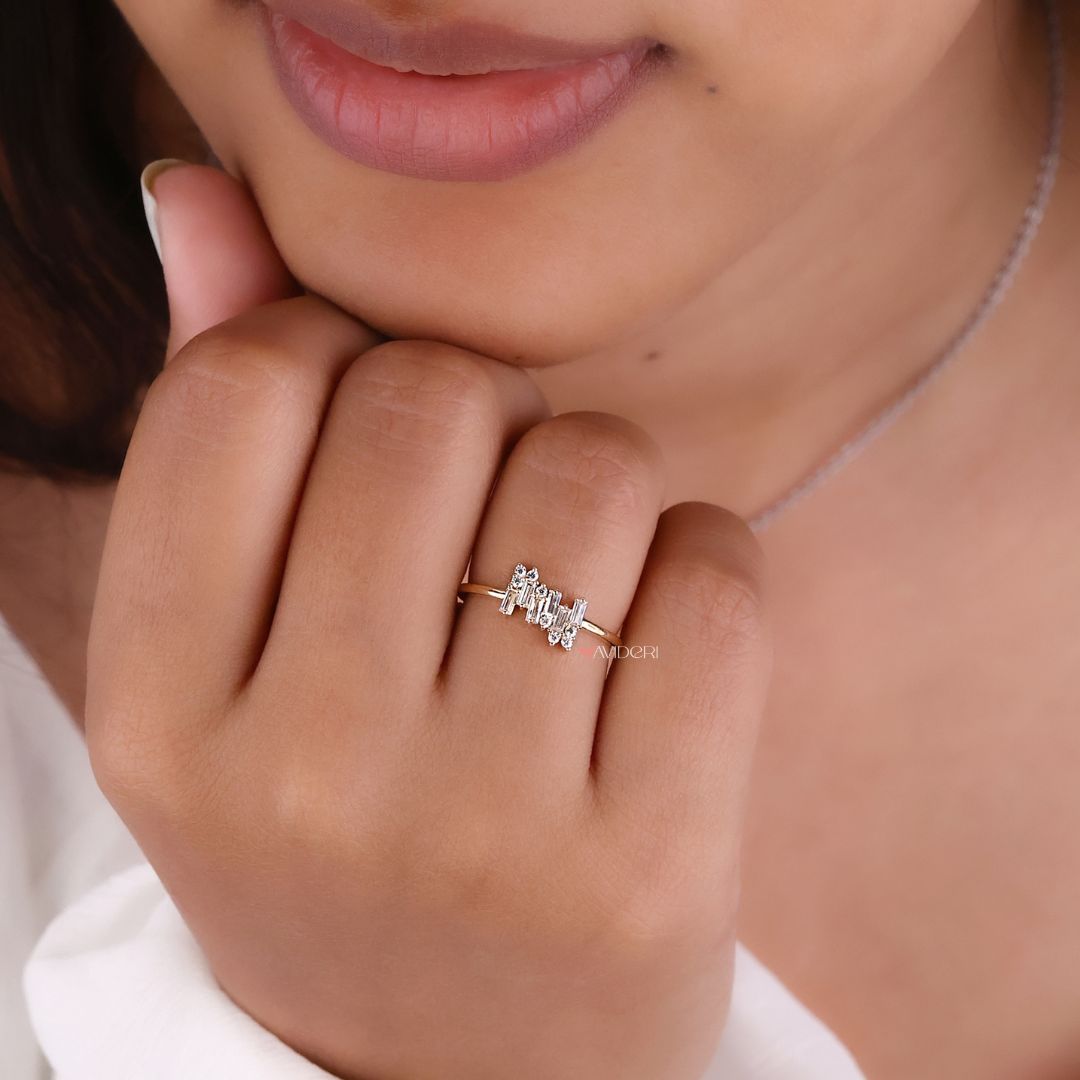 A piece of handmade jewelry with delicate detailing.