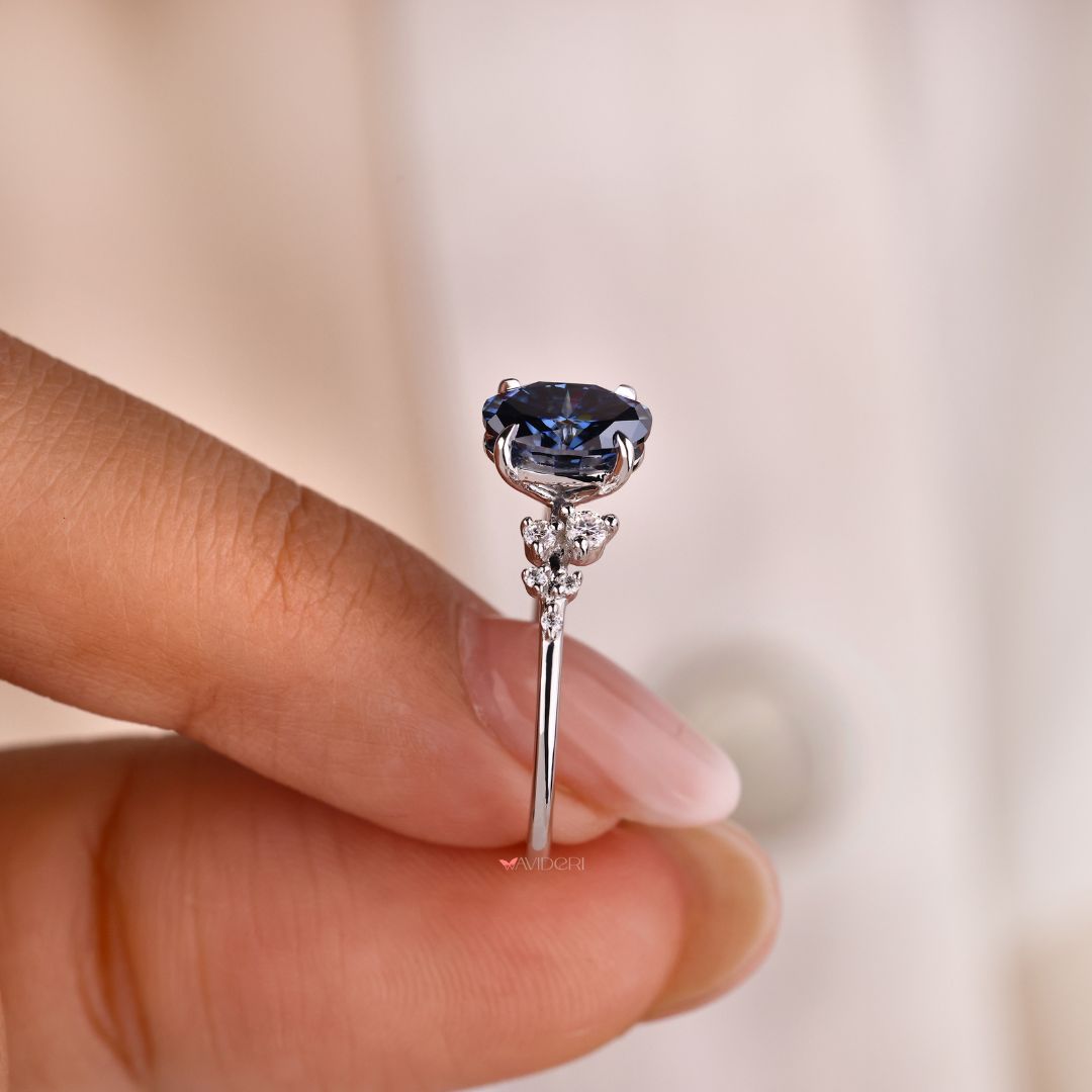 Oval Snowdrift Ring – A stunning oval snowdrift ring perfect for special occasions.