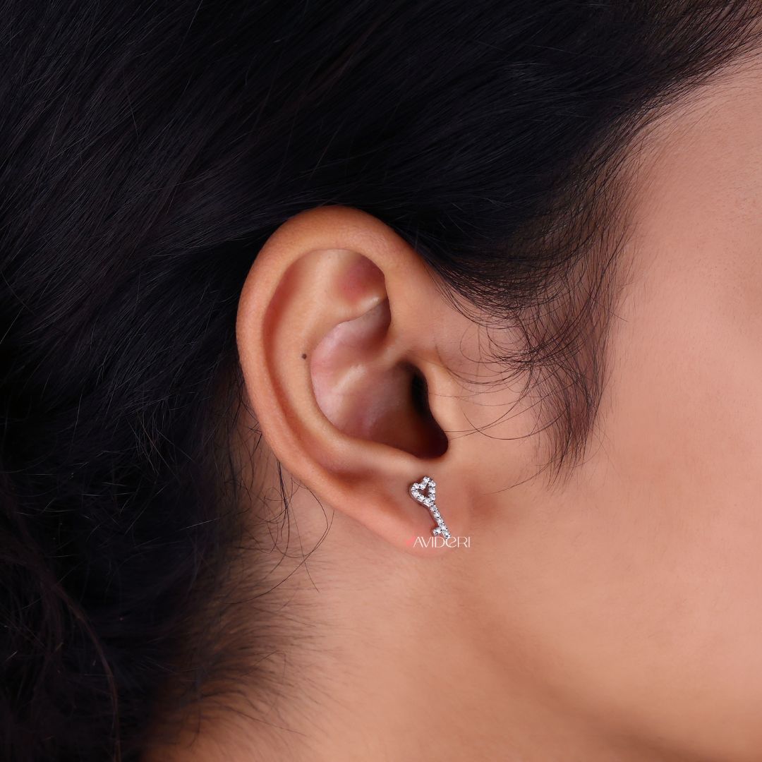 Pear and Marquise Cut Earrings, blending pear and marquise cuts for a unique, captivating design.