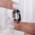 Baguette diamond band featuring elegant and high-quality baguette diamonds.
 Baguette diamond band featuring elegant and high-quality baguette diamonds.
