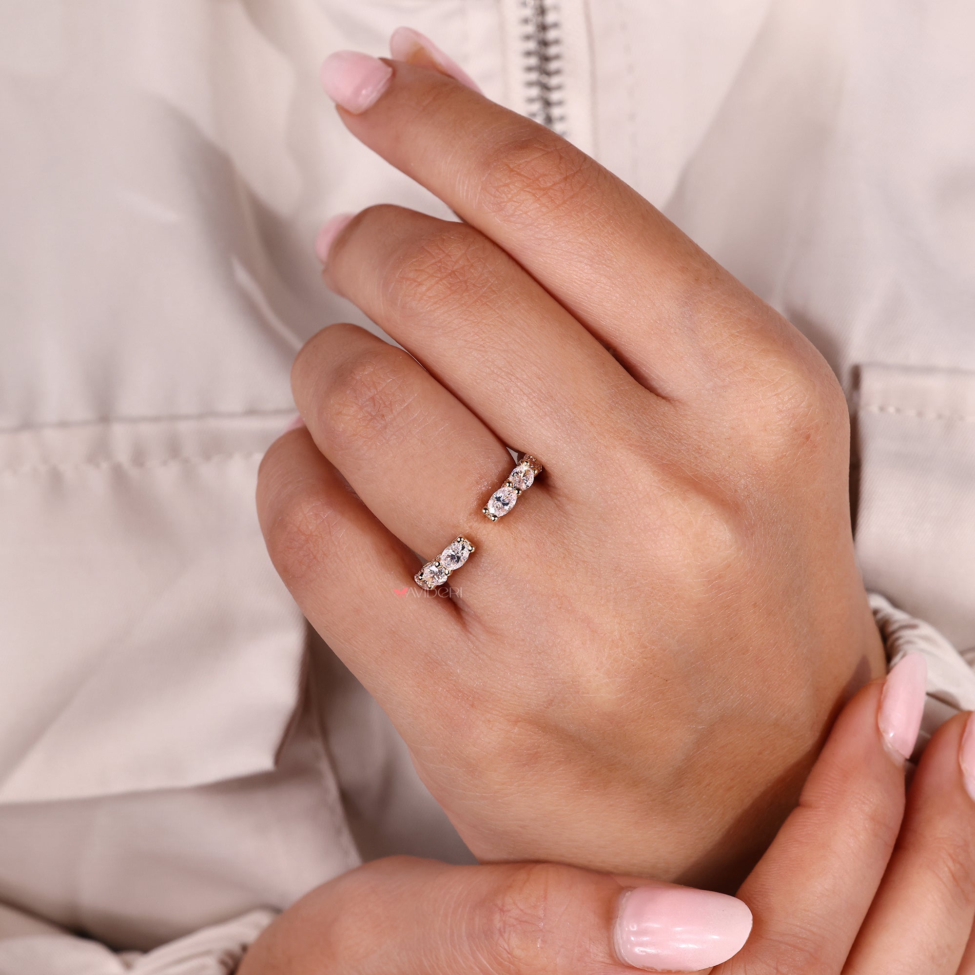 Buy a wedding band with handmade band.