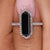 Long emerald moissanite ring, long emerald cut ring, handmade ring. Long emerald moissanite ring, long emerald cut ring, handmade ring.