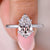 Pear shape engagement ring with a stunning old European cut diamond.
 Pear shape engagement ring with a stunning old European cut diamond.