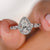 Pear engagement ring with delicate detailing.
 Pear engagement ring with delicate detailing.