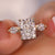 Radiant cut diamond ring with stunning three-stone design.
 Radiant cut diamond ring with stunning three-stone design.