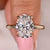 Oval engagement ring featuring an elegant oval shaped engagement ring design.
 Oval engagement ring featuring an elegant oval shaped engagement ring design.