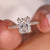 Radiant diamond ring featuring a stunning double prong engagement design.
 Radiant diamond ring featuring a stunning double prong engagement design.