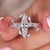 Marquise diamond ring, marquise engagement ring, handmade ring
 Marquise diamond ring, marquise engagement ring, handmade ring