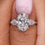 Three stone oval engagement ring featuring a stunning diamond ring oval design.
 Three stone oval engagement ring featuring a stunning diamond ring oval design.