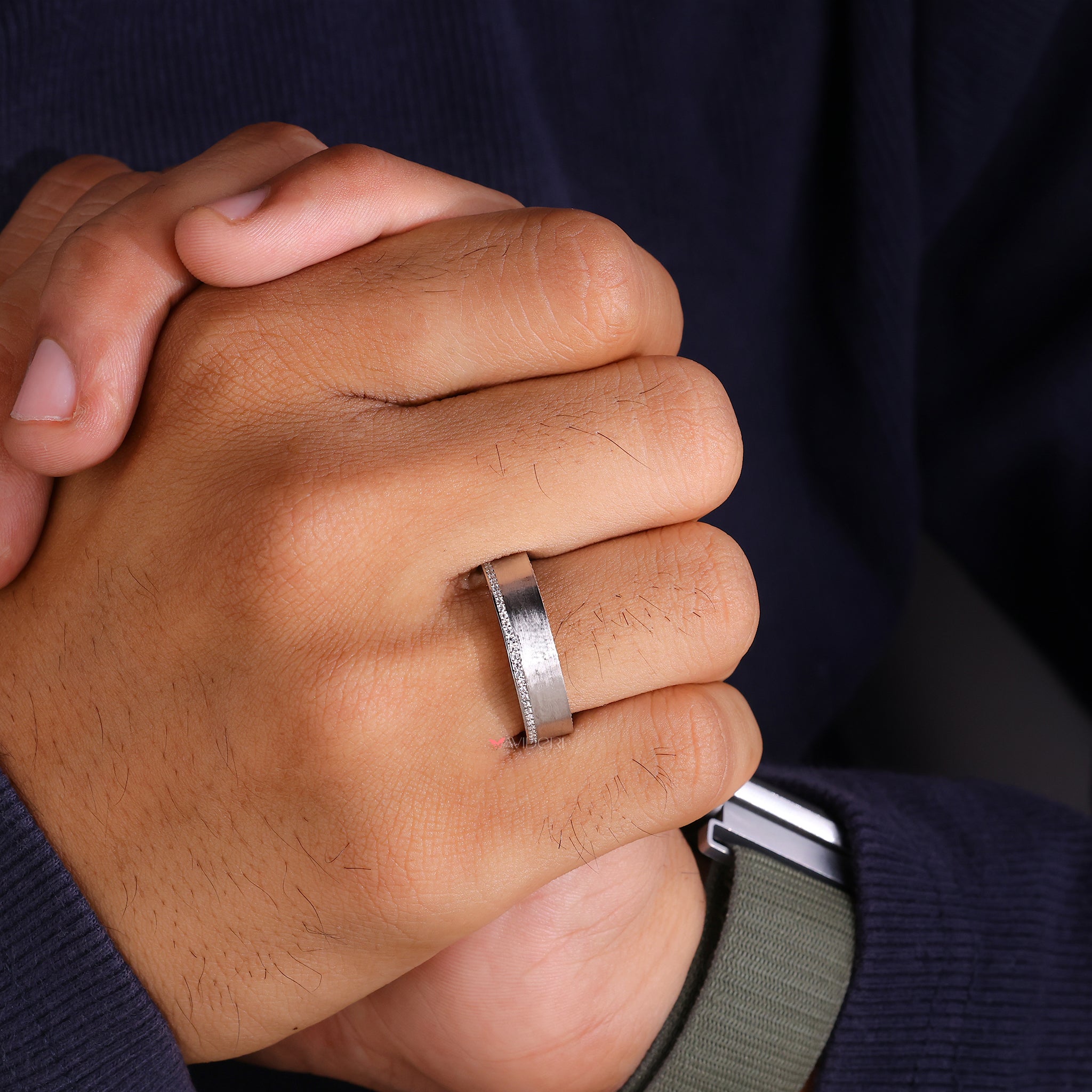 Mens wedding rings symbolize commitment through strength and design.