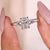 Cushion cut ring in white gold with a 4 claw prong setting. Cushion cut ring in white gold with a 4 claw prong setting.