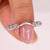 Round diamond wedding band with a sleek design.
 Round diamond wedding band with a sleek design.