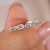 Baguette and round diamond band in elegant design.
 Baguette and round diamond band in elegant design.