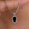 Coffin pendant featuring a stunning coffin necklace pendant design.
