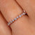 Round diamond eternity band set in a beautiful round diamond wedding band.
 Round diamond eternity band set in a beautiful round diamond wedding band.