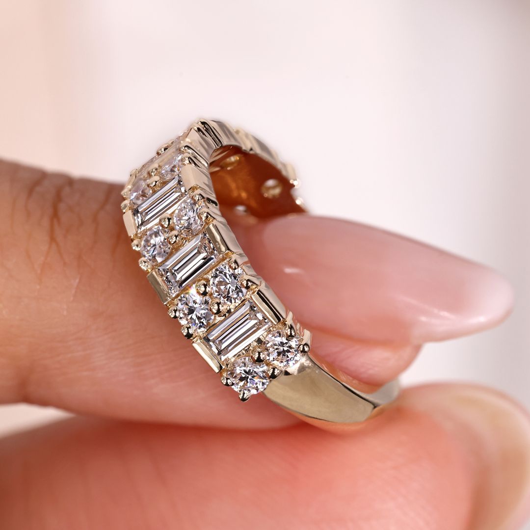 Vintage inspired style vintage wedding ring.