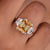 Emerald trapezoid engagement ring with stunning design.
 Emerald trapezoid engagement ring with stunning design.