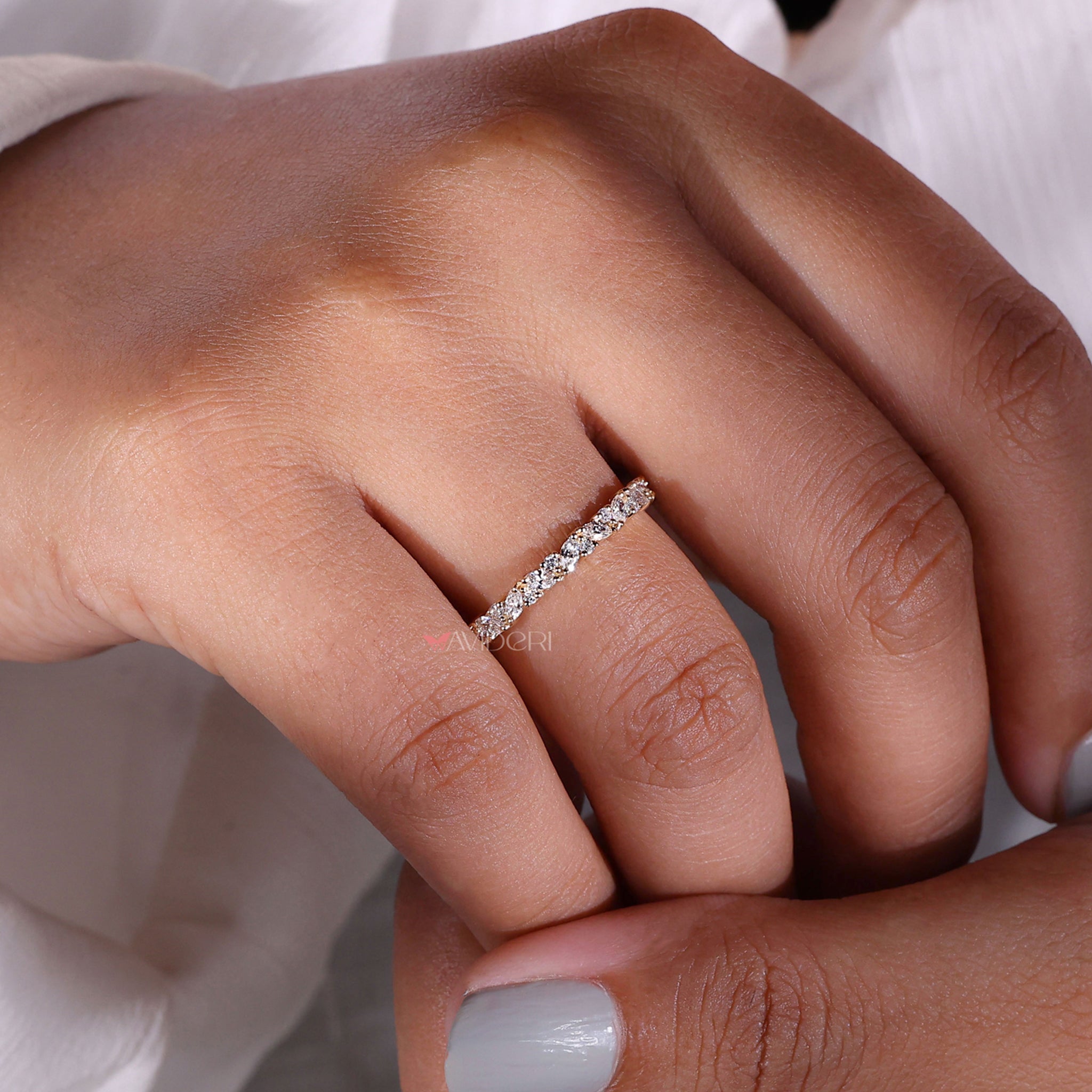 Handmade band with intricate craftsmanship.