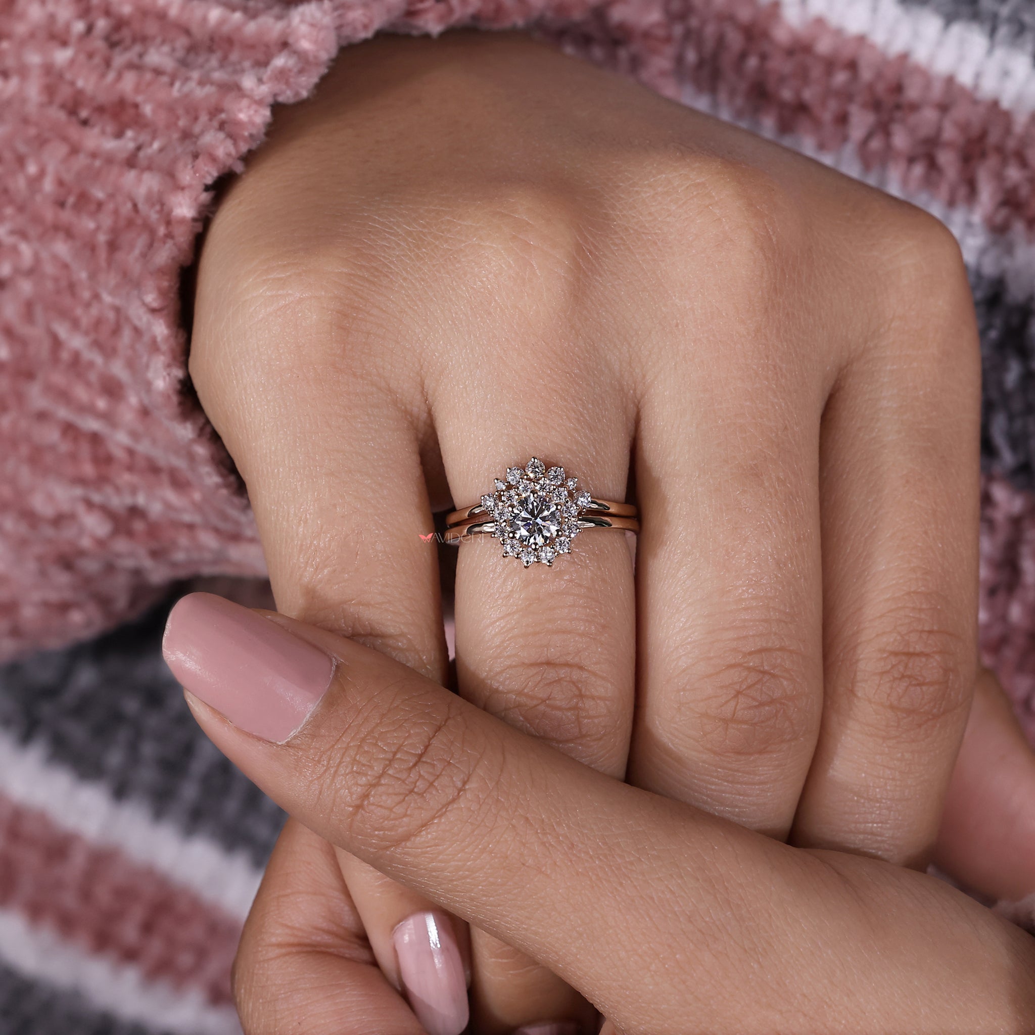 Handmade band with intricate and personalized design.