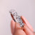 Five stone diamond band made with shiny white gold. Five stone diamond band made with shiny white gold.
