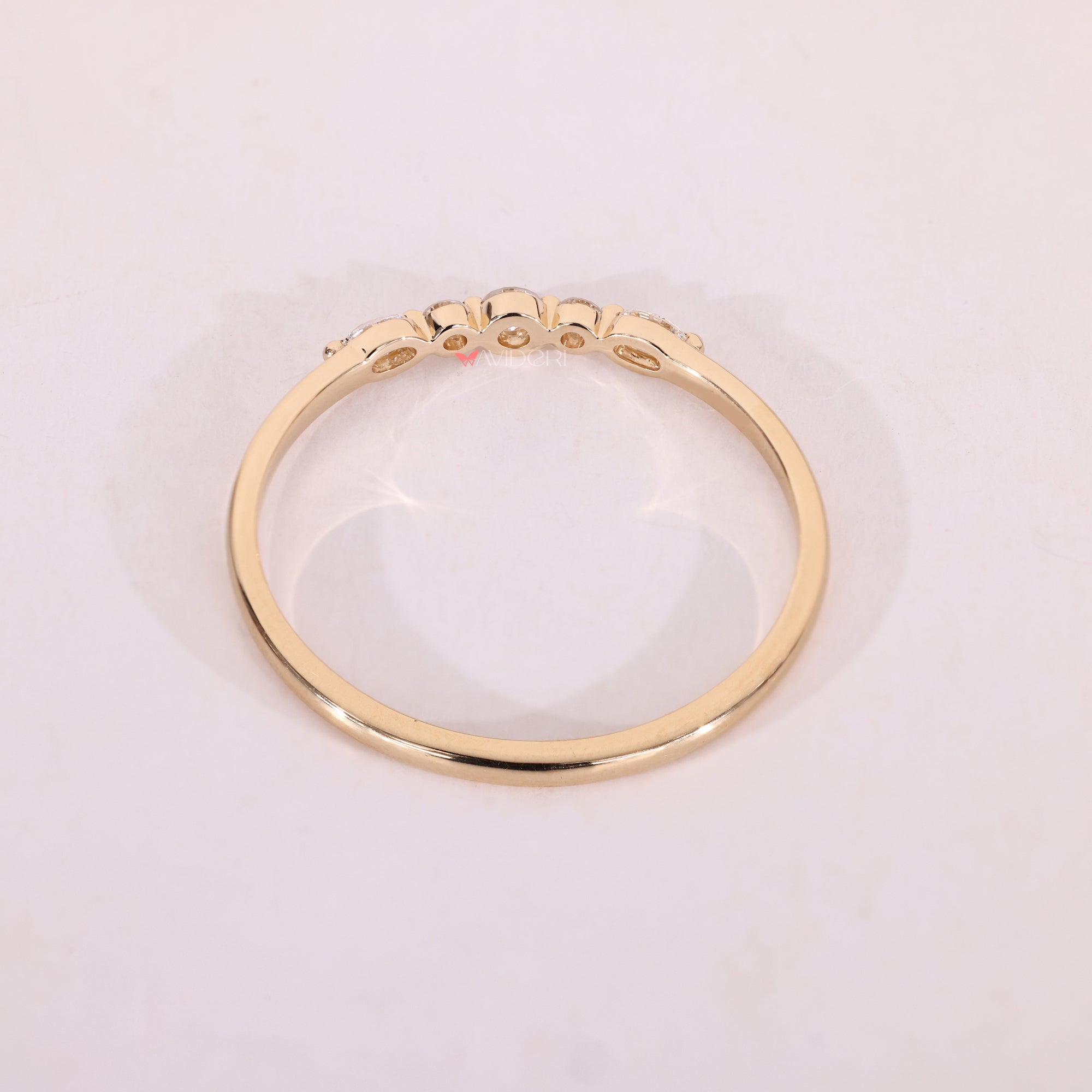 Custom wedding band in Lab Grown Diamond.