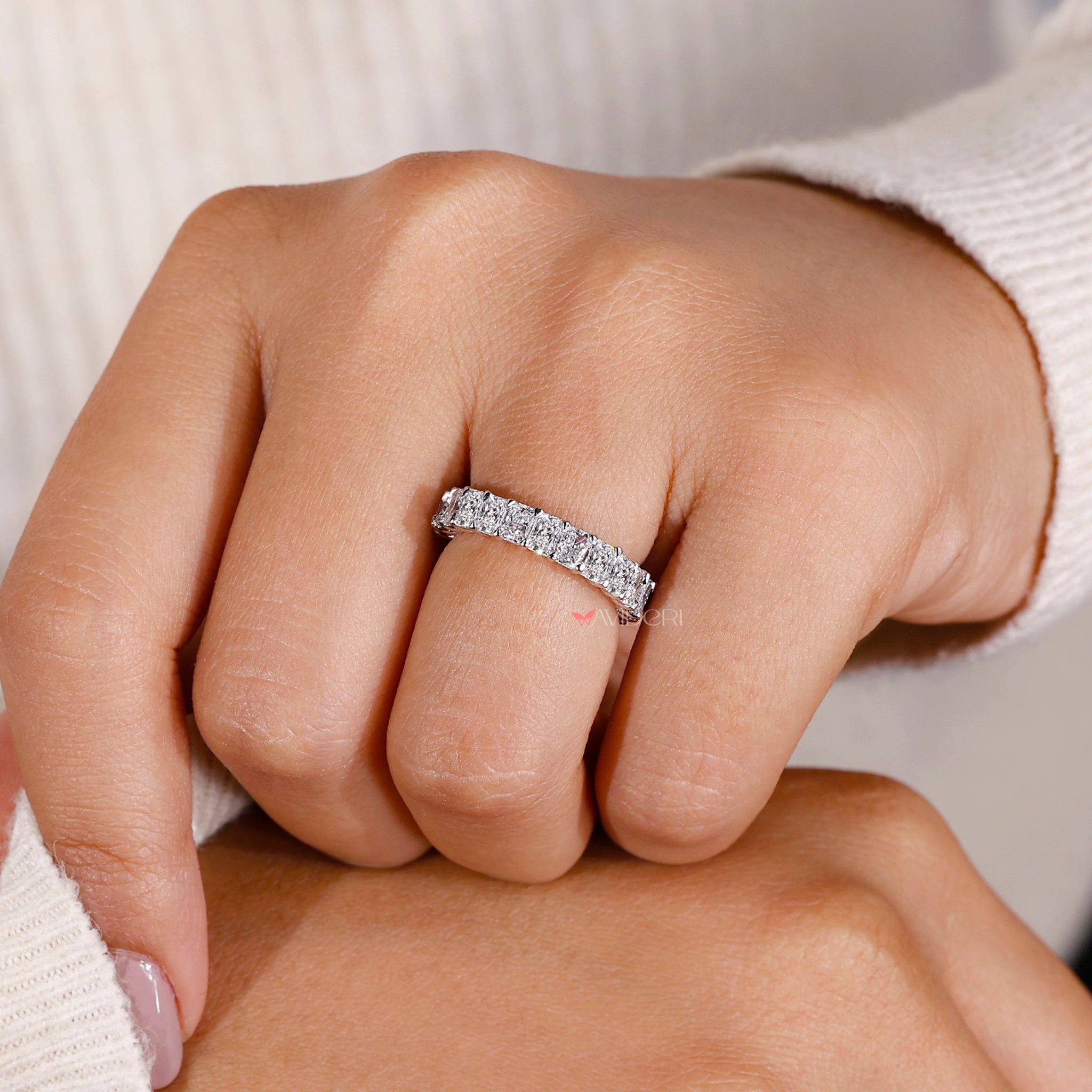 A personalized Custom Wedding Band for a unique and meaningful design.