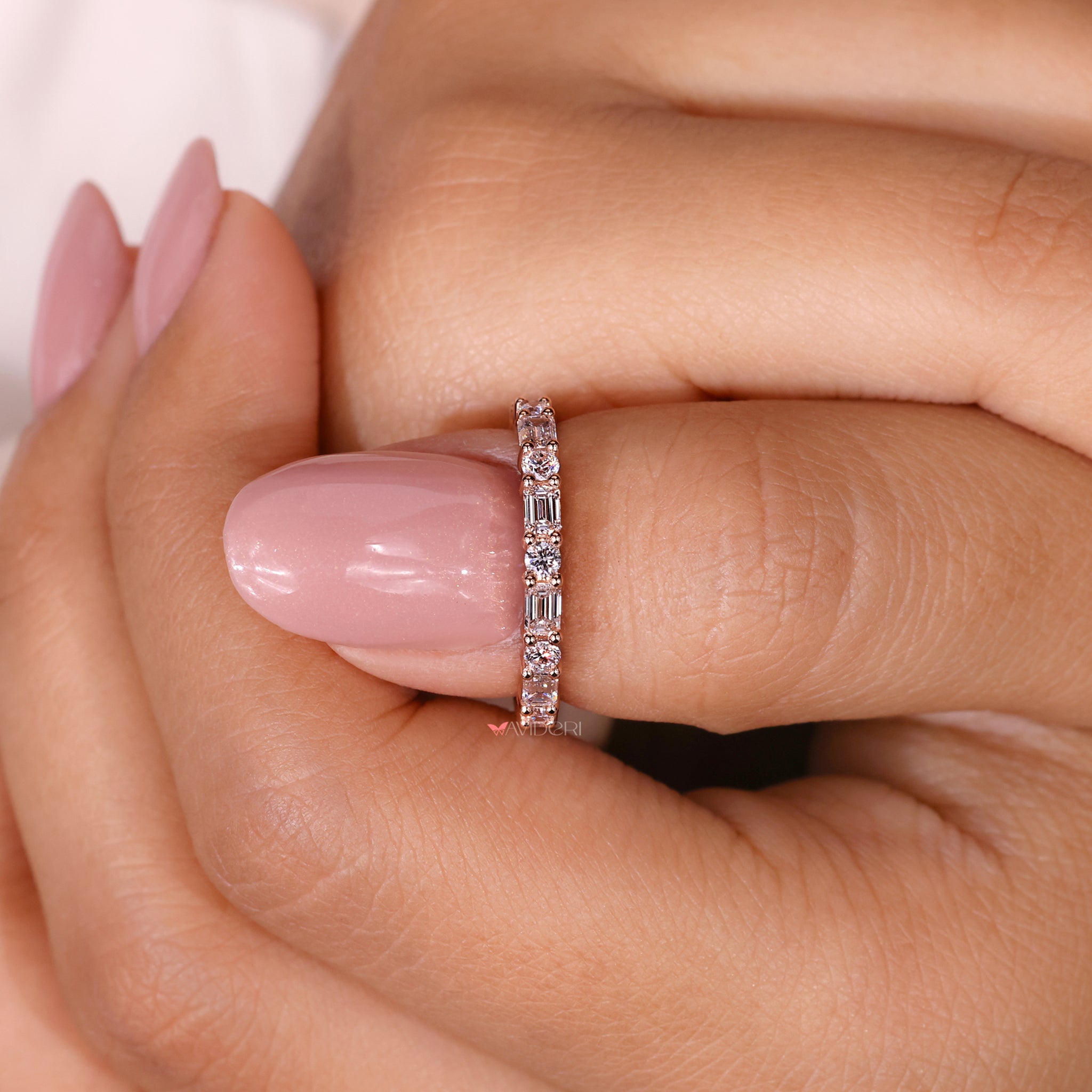 Handmade band with intricate detailing and unique design.