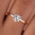 Elegant heart shaped diamond ring perfect for proposals
 Elegant heart shaped diamond ring perfect for proposals