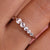 5 stone wedding band crafted for your special day.
 5 stone wedding band crafted for your special day.