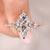 Marquise cut diamond engagement ring with muse setting. Marquise cut diamond engagement ring with muse setting.