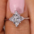 Stunning 3 stone marquise engagement ring crafted with exceptional brilliance and elegance.
 Stunning 3 stone marquise engagement ring crafted with exceptional brilliance and elegance.