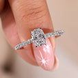 Stunning cushion cut diamond ring for timeless elegance