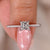 Two carat diamond ring princess cut design for elegant proposals
 Two carat diamond ring princess cut design for elegant proposals